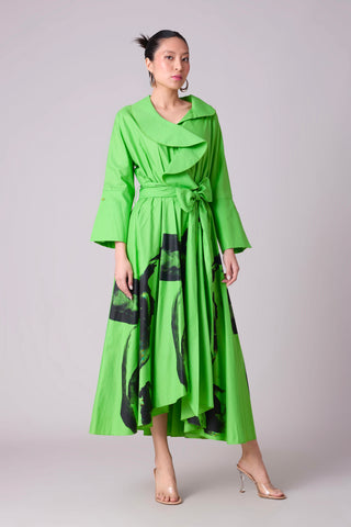 Delphi Dress - Green