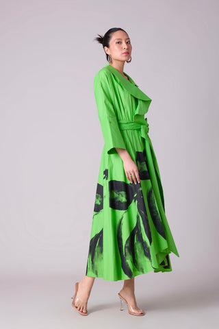 Delphi Dress - Green