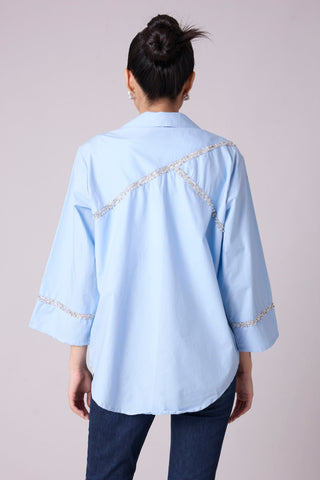 Capri Shirt - Dutch Blue