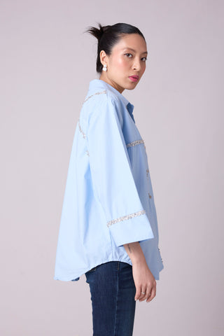 Capri Shirt - Dutch Blue