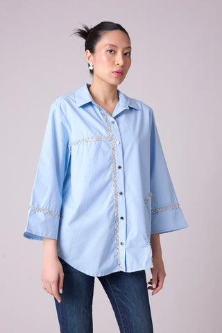 Capri Shirt - Dutch Blue