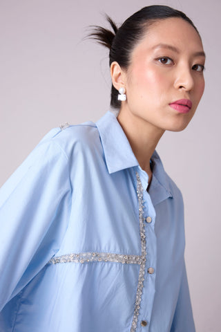 Capri Shirt - Dutch Blue