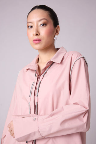 Lorenza Shirt - Ash pink