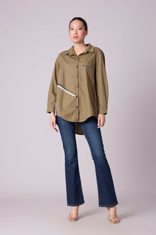 Bari Shirt - Olive Green