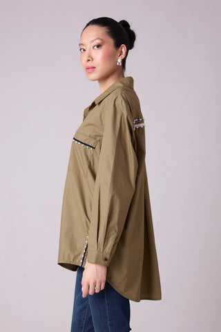 Bari Shirt - Olive Green