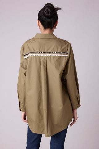 Bari Shirt - Olive Green