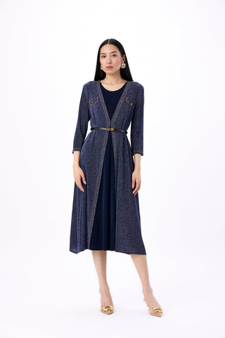 Nicola Denim Dress - Navy