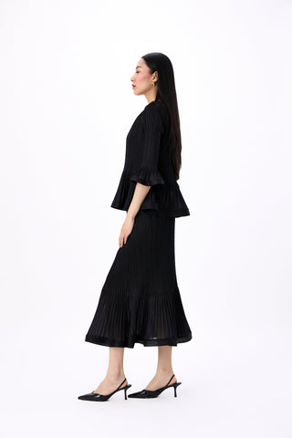 Merylyn Skirt Set - Black