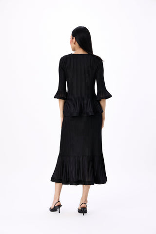 Merylyn Skirt Set - Black