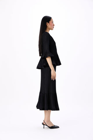Merylyn Skirt Set - Black