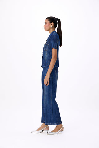 Emilia Denim Wash Set - Navy