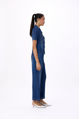 Emilia Denim Wash Set - Navy