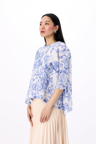 Daphne Top - Blue