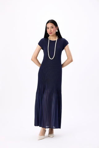 Livia Dress - Navy