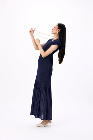 Livia Dress - Navy