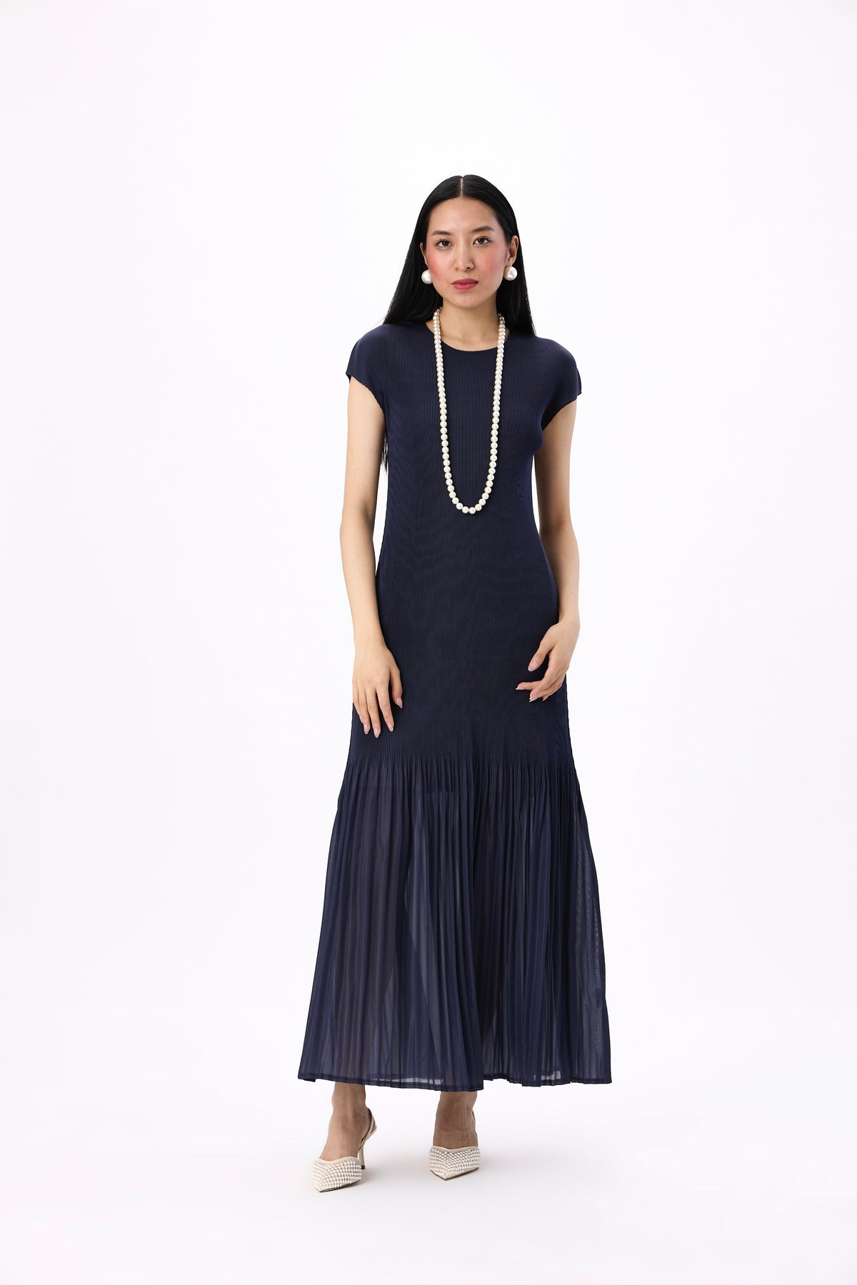 Livia Dress - Navy