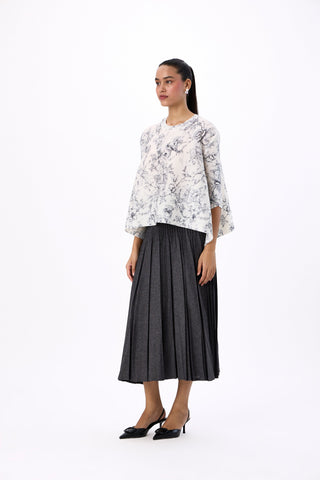 Daphne Top - Dark Grey
