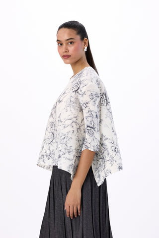 Daphne Top - Dark Grey