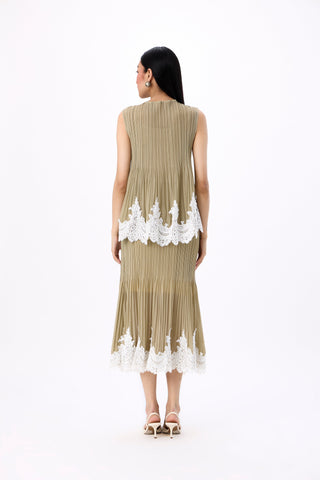 Nerina Set - Oyster Olive