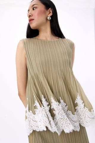 Nerina Set - Oyster Olive