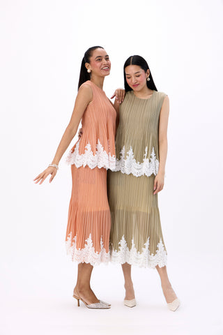 Nerina Set - Coral