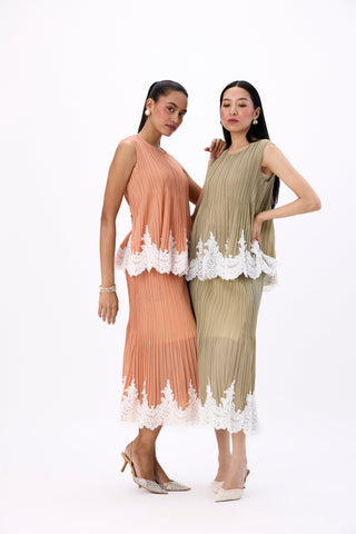 Nerina Set - Coral