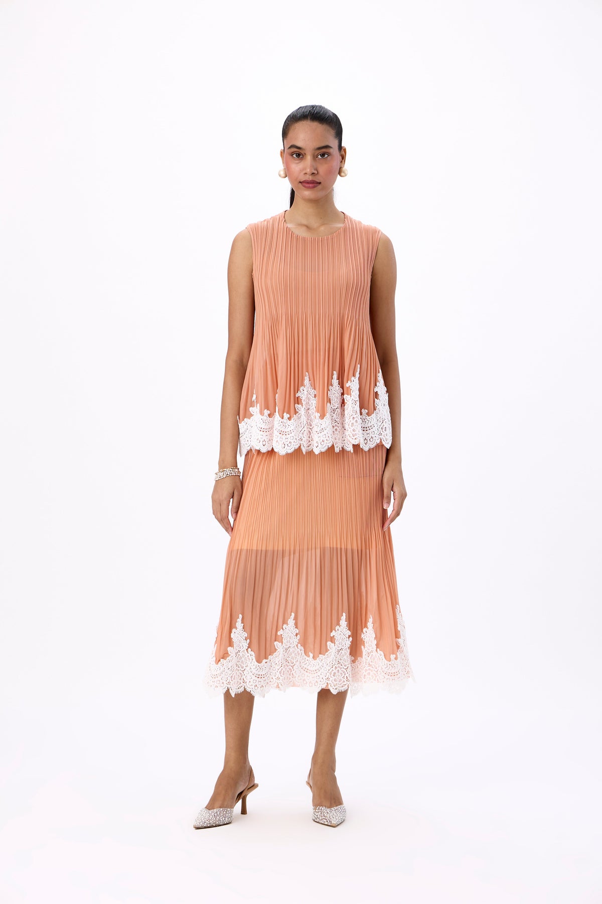 Nerina Set - Coral