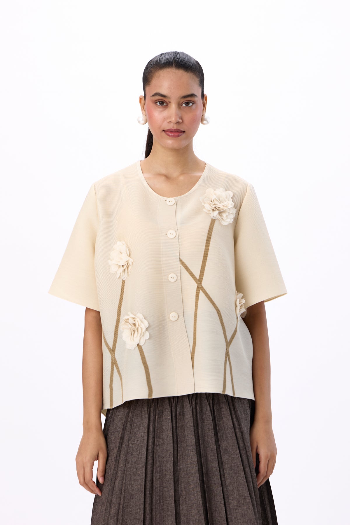 Nora Top - Cream