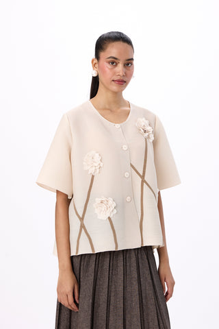 Nora Top - Cream