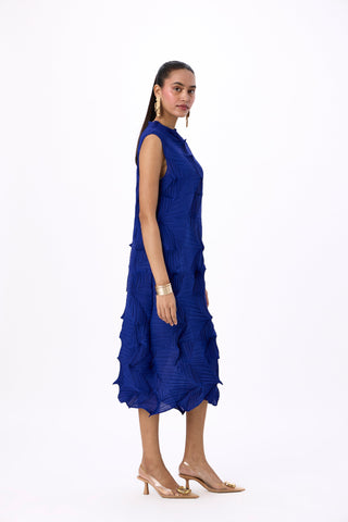 Mona 3D Dress - Deep Blue