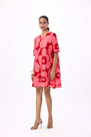Oriana Dress - Chilli Sorbet