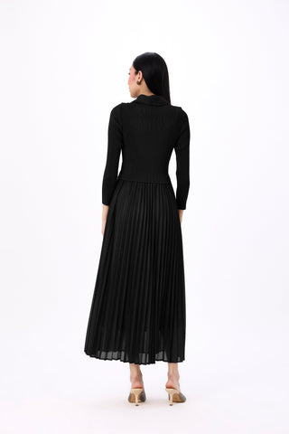 Abigail Wrap Dress - Black
