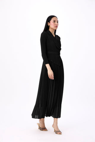 Abigail Wrap Dress - Black