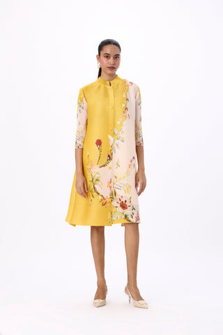 Rory Print Dress - Yellow