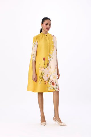 Rory Print Dress - Yellow