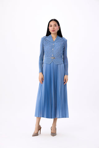 Shelly Dress - Cornflower Blue