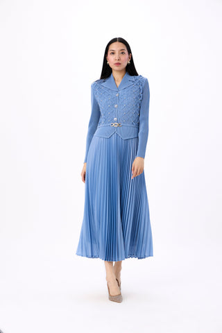 Shelly Dress - Cornflower Blue
