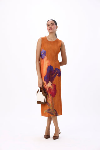 Dahlia Dress - Orange