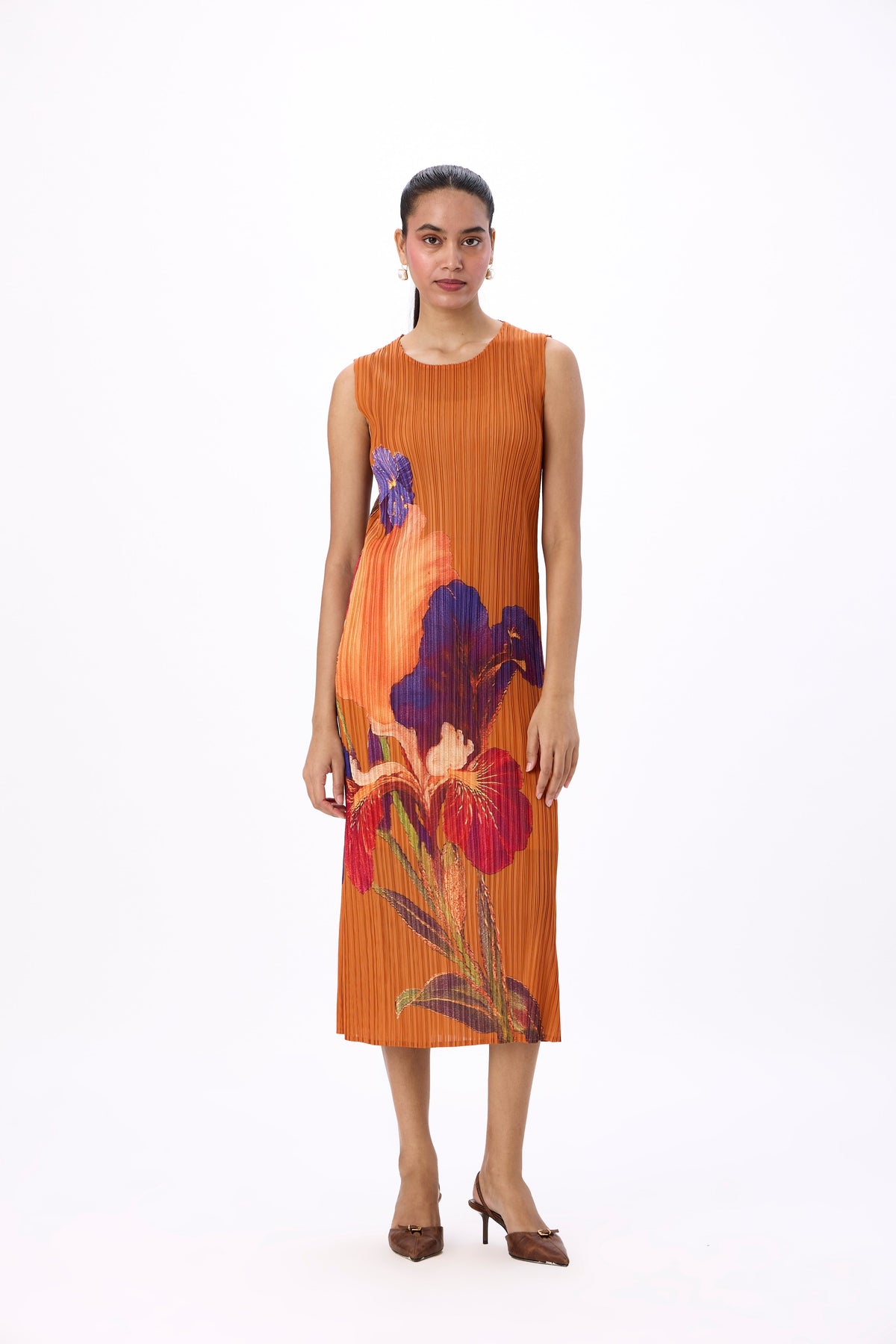 Dahlia Dress - Orange