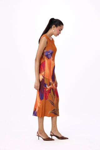 Dahlia Dress - Orange