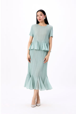 Briana Skirt Set - Mint