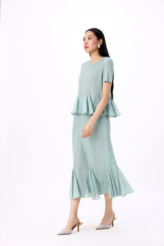 Briana Skirt Set - Mint