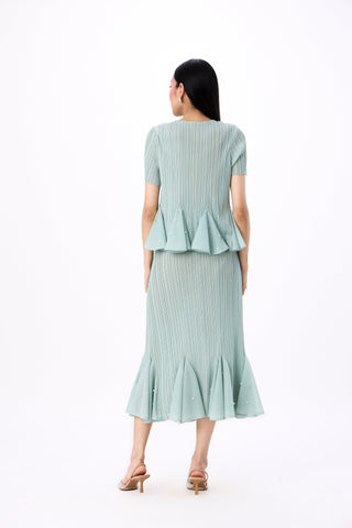 Briana Skirt Set - Mint