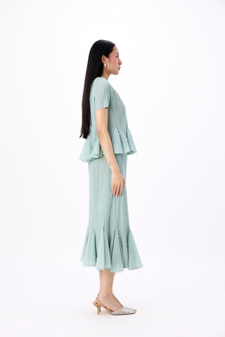 Briana Skirt Set - Mint