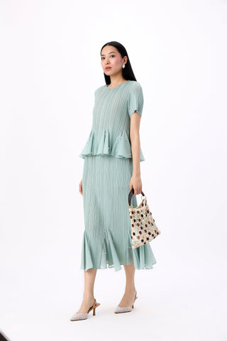 Briana Skirt Set - Mint