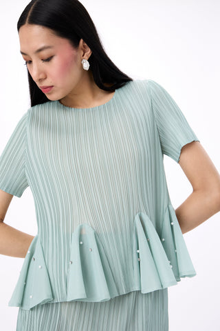 Briana Skirt Set - Mint