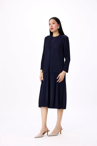 Irene 2 Piece jacket Dress - Navy