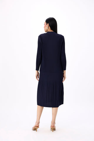 Irene 2 Piece jacket Dress - Navy