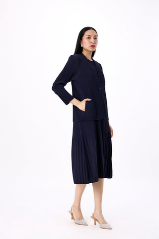 Irene 2 Piece jacket Dress - Navy