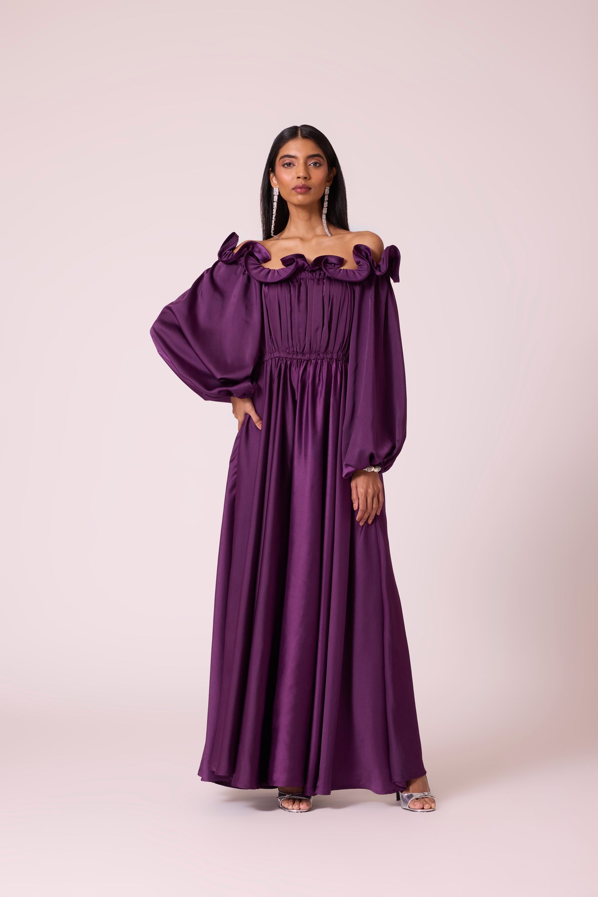 Madeline Dress - Purple